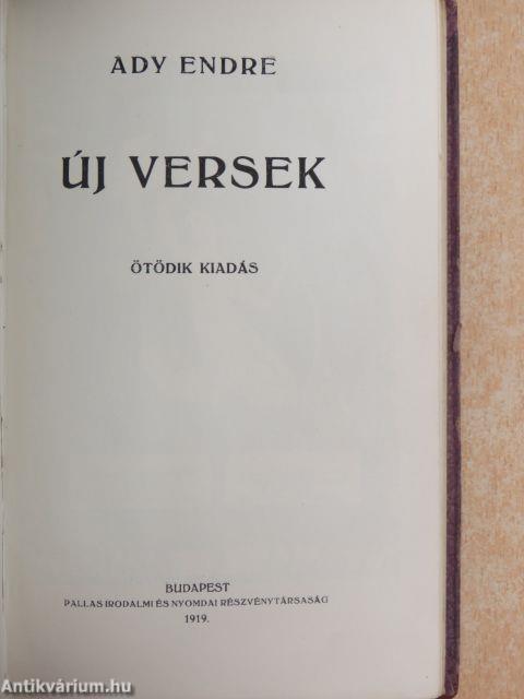 Új versek