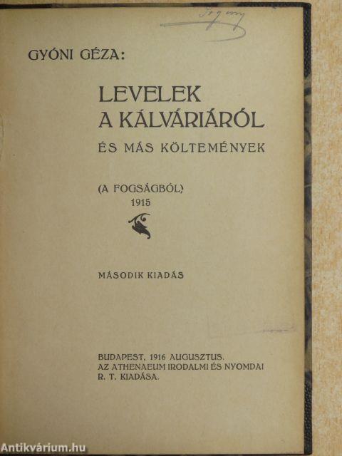 Levelek a kálváriáról