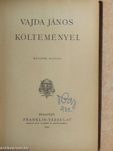 Vajda János költeményei