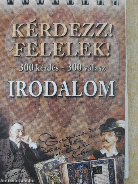 Kérdezz! Felelek! - Irodalom