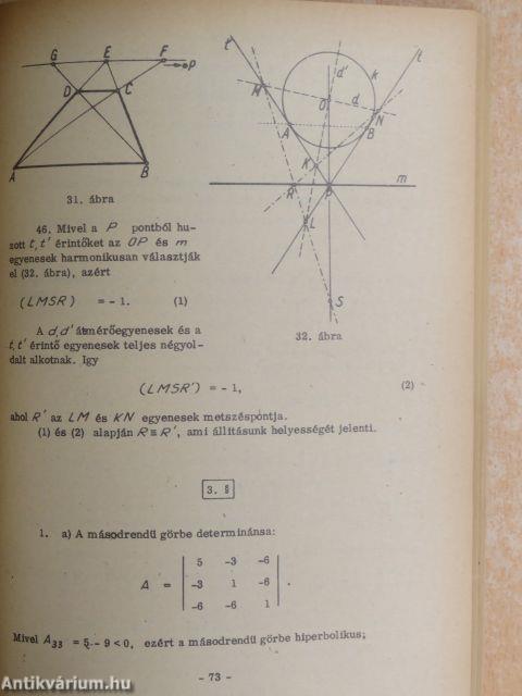 Geometriai példatár IV.