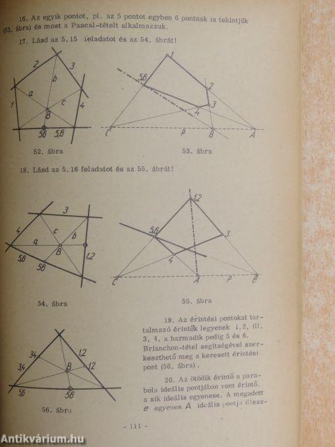 Geometriai példatár IV.