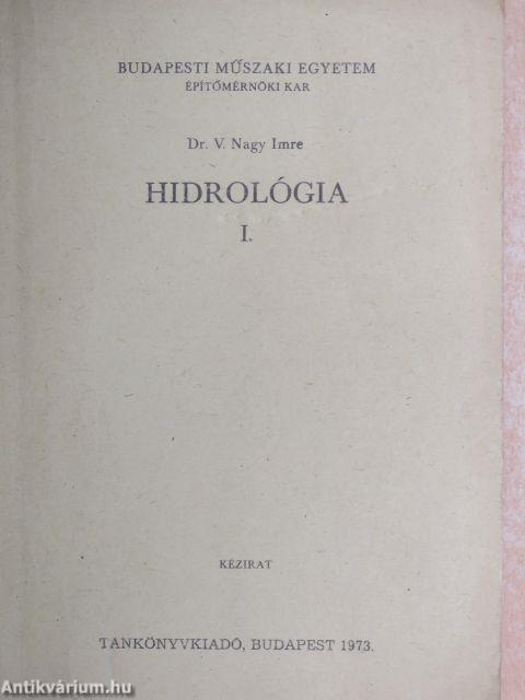 Hidrológia I.