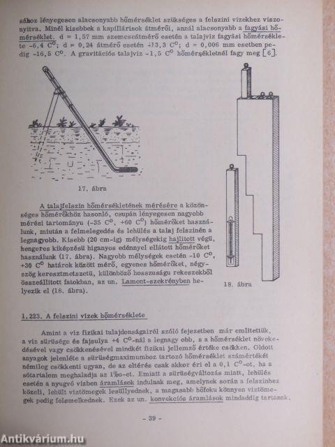 Hidrológia I.