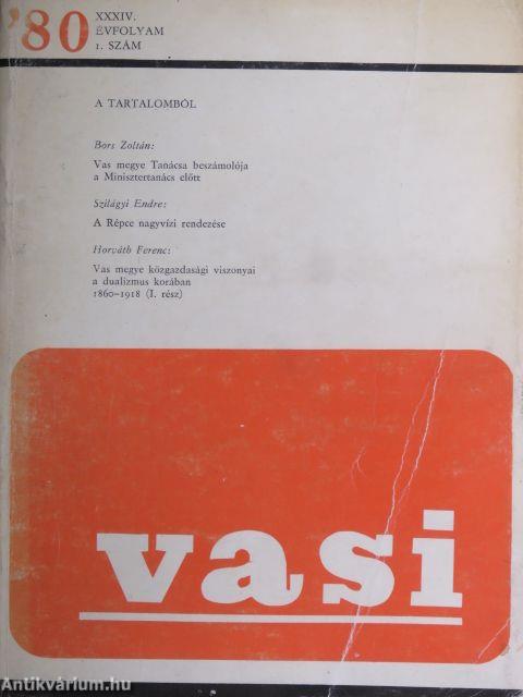 Vasi Szemle 1980/I.