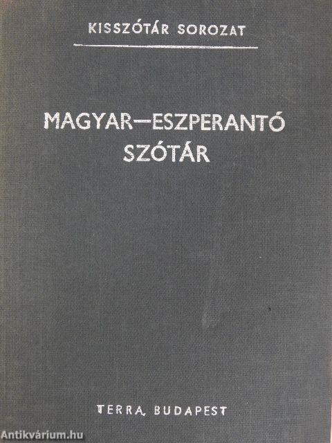 Magyar-eszperantó szótár