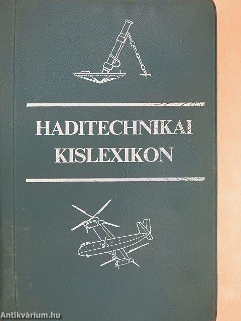 Haditechnikai kislexikon