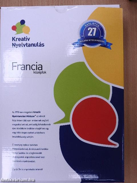 Kreatív Nyelvtanulás - Francia középfok - 19 db CD-vel