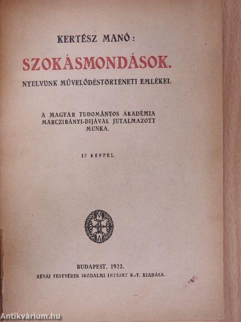 Szokásmondások