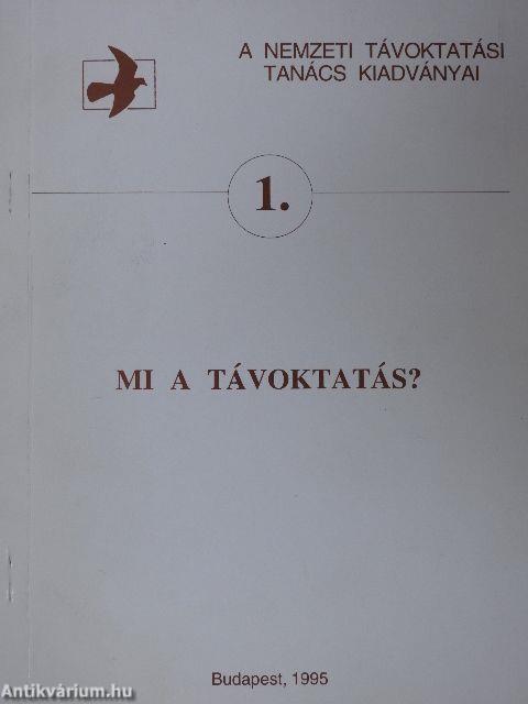 Mi a távoktatás?