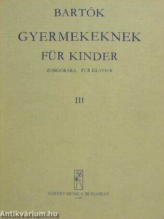 Gyermekeknek III.