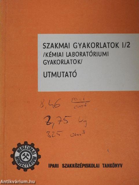 Szakmai gyakorlatok I/2.