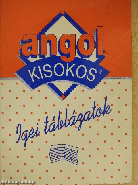 Angol kisokos - Igei táblázatok