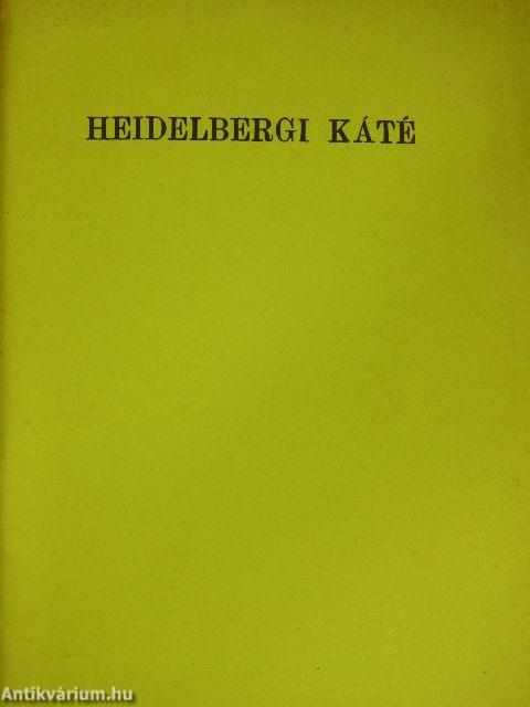 Heidelbergi káté