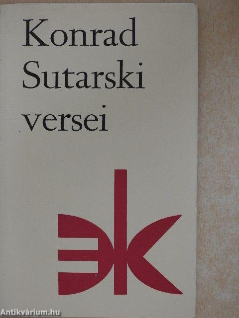 Konrad Sutarski versei