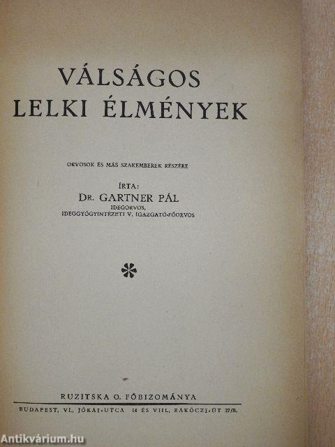 Válságos lelki élmények