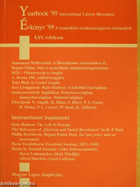 A nemzetközi munkásmozgalom történetéből 1999