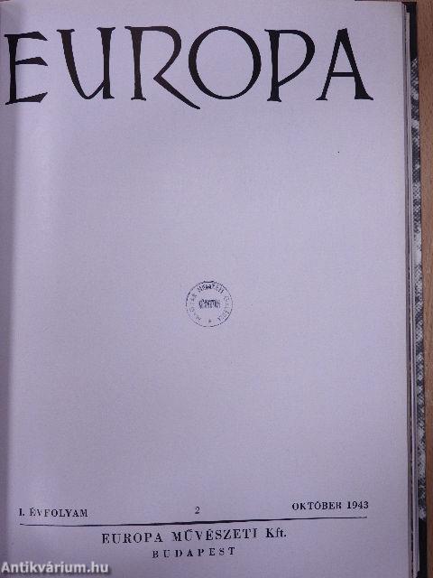 Europa 1943/1-4.