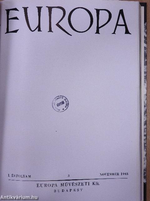 Europa 1943/1-4.