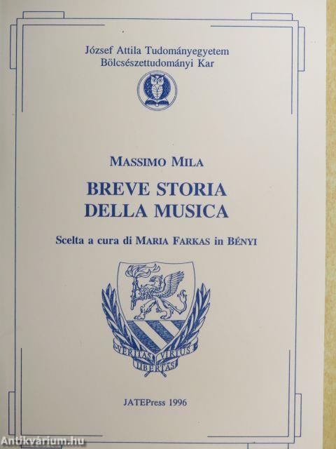 Breve Storia della Musica