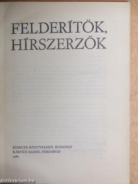 Felderítők, hírszerzők