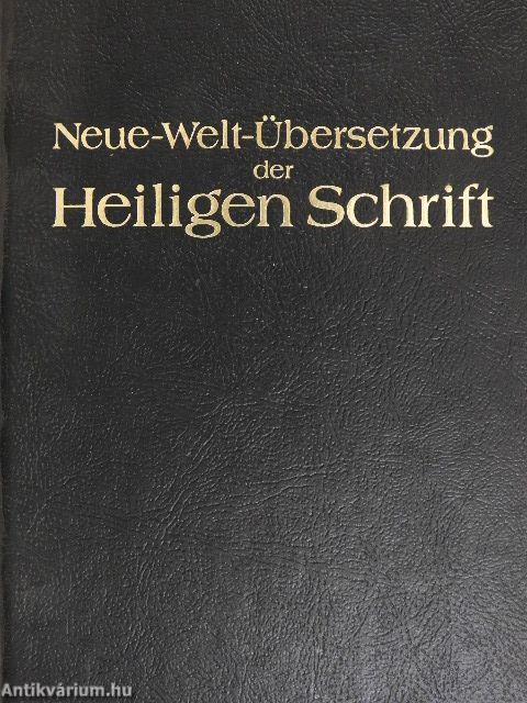 Neue-Welt-Übersetzung der Heiligen Schrift