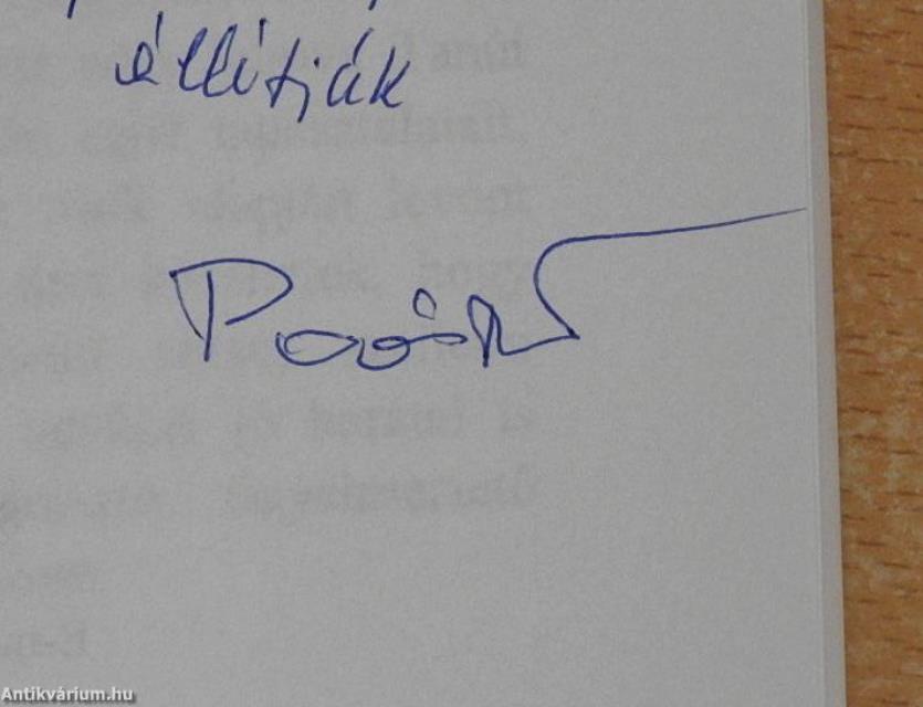 A szellemi paradicsom fogságában (dedikált példány)