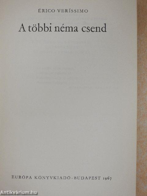 A többi néma csend