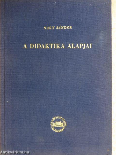 A didaktika alapjai