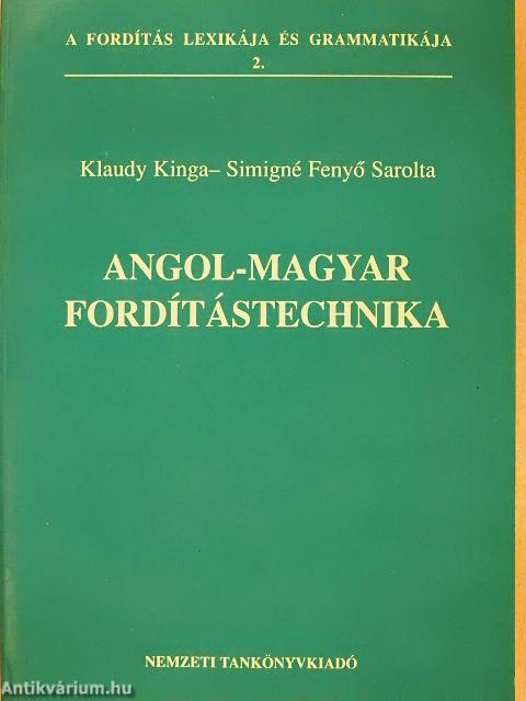 Angol-magyar fordítástechnika