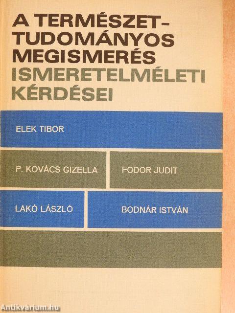 A természettudományos megismerés ismeretelméleti kérdései