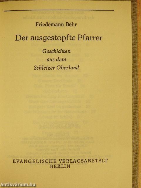 Der ausgestopfte Pfarrer