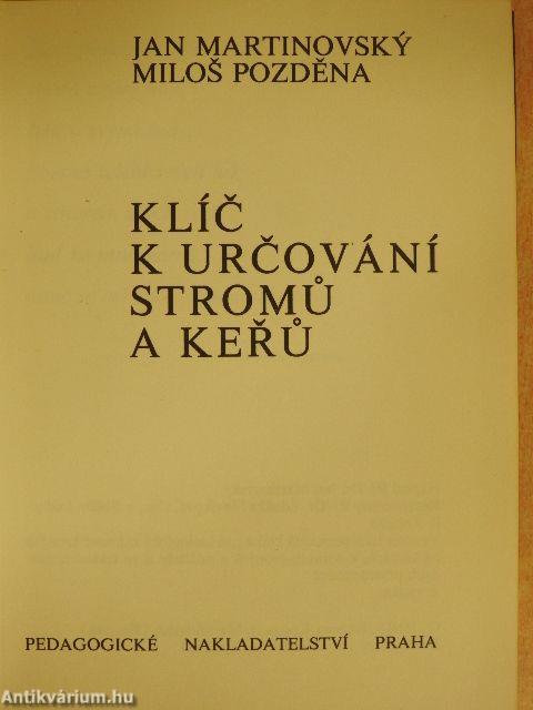 Klíc k Urcování Stromu a Keru