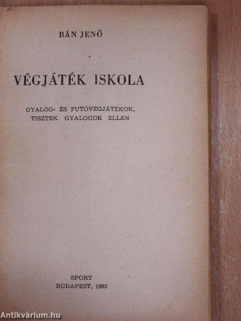 Végjáték iskola