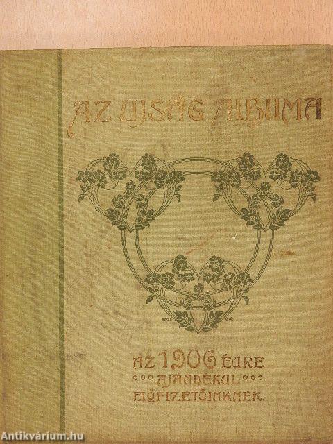 Az Ujság albuma az 1906. évre (rossz állapotú)