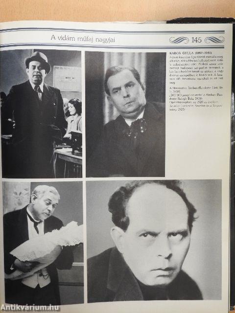 A magyar színészet nagy képeskönyve