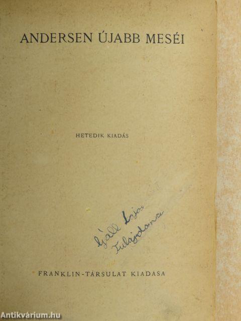 Andersen újabb meséi
