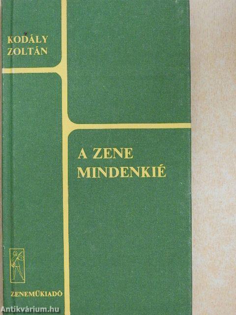 A zene mindenkié