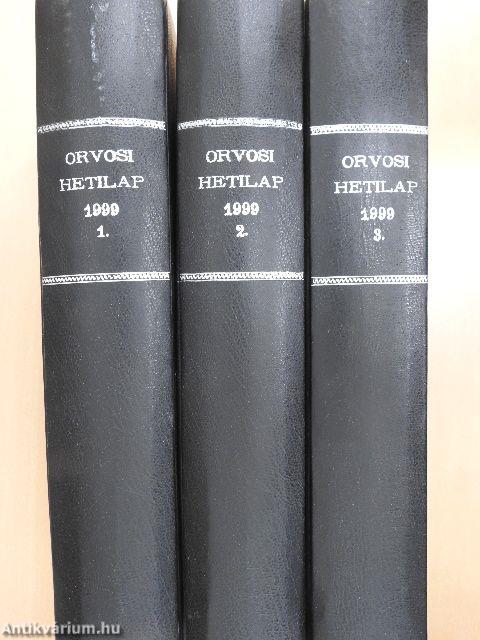 Orvosi Hetilap 1999. (nem teljes évfolyam) I-III.