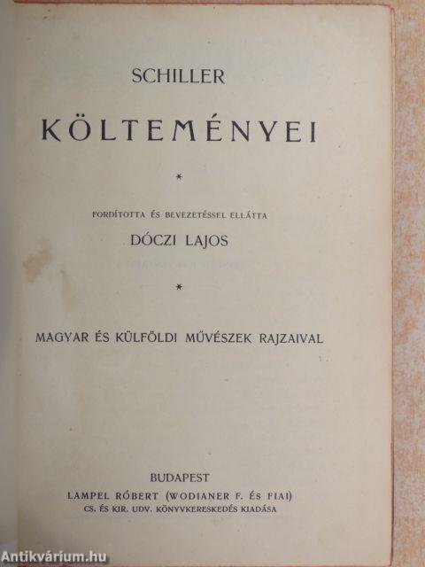 Schiller költeményei