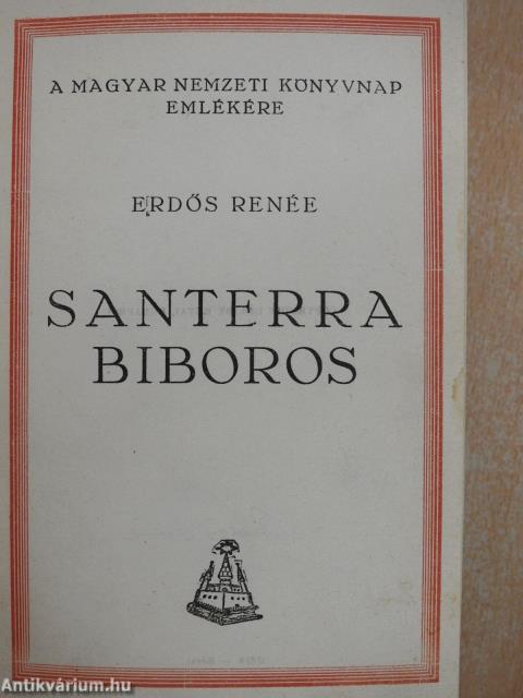 Santerra biboros I-II. (aláírt példány)