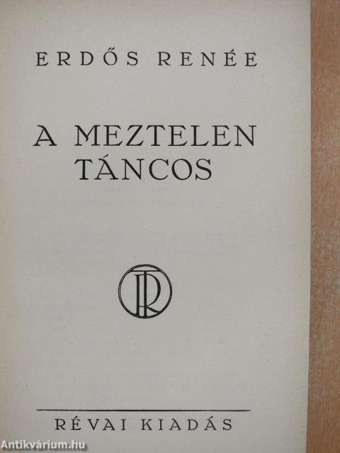 A meztelen táncos (aláírt példány)