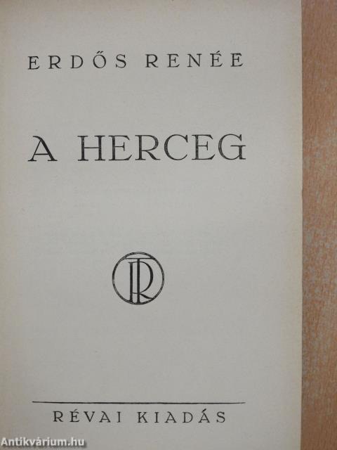 A herceg (aláírt példány)