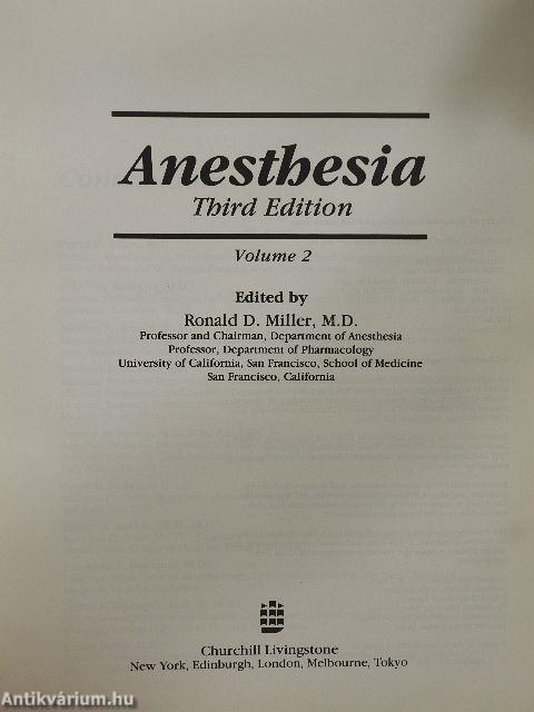 Anesthesia 2.