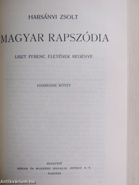 Magyar rapszódia I-IV.