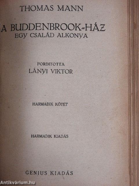 A Buddenbrook-ház I-III.