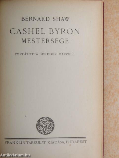 Cashel Byron mestersége