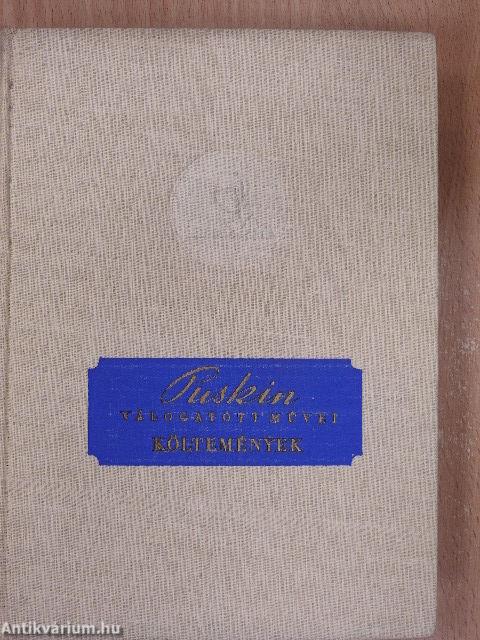 Költemények és egyéb verses munkák