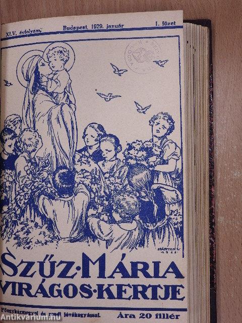 Szűz Mária virágos kertje 1928. (nem teljes évfolyam), 1929. január-december