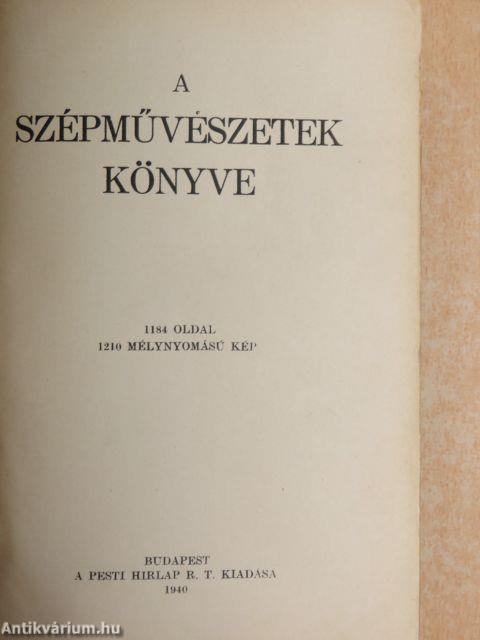 A szépművészetek könyve